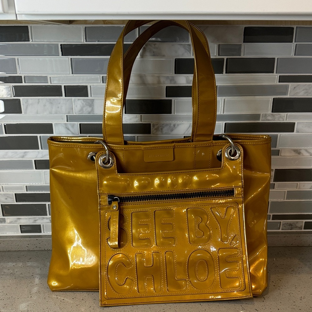 SEE BY CHLOE - PVC Tote - Picture 1 of 14